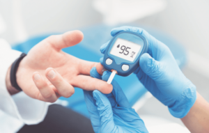 Mídase la glucosa aquí