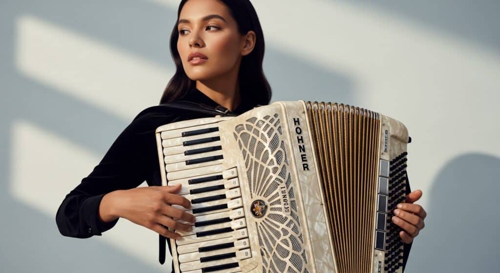 ¡Acordeón Fácil con Acordeon Piano!