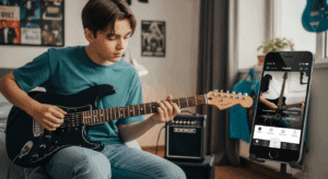 Domina la guitarra con Yousician